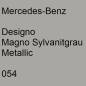 Preview: Mercedes-Benz, Designo Magno Sylvanitgrau Metallic, 054.